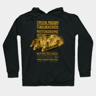 Milwaukee Motordrome Motorcycle Races Hoodie